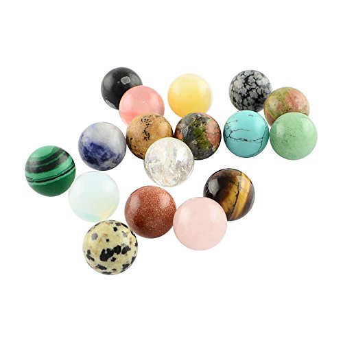 Pandahall-Lot de 100Pcs de Perle Ronde en Pierr...