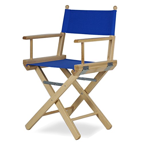 Fauteuil de metteur en scène en bois couleur na...