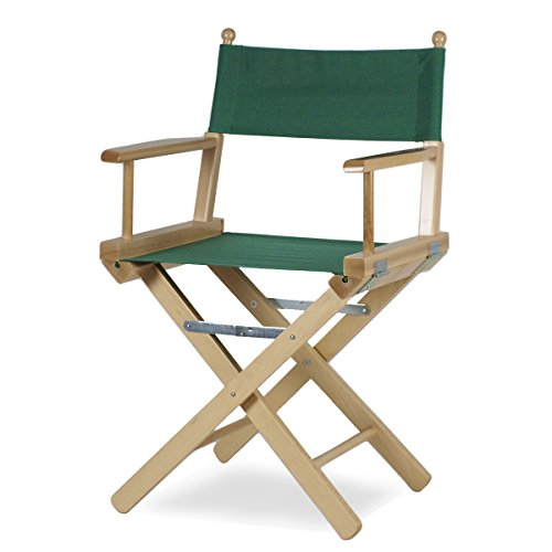 Fauteuil de metteur en scène en bois couleur na...