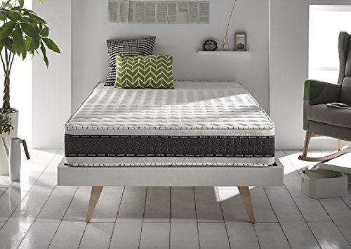 Naturalex - Matelas Luxe-Memory 140X190 Cm En B...