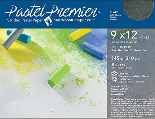 Pastel Premier Paper Slate 9x12 8 / Sheets