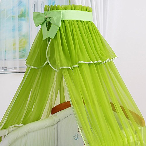 Ciel de lit bébé voile et son support flèche de...