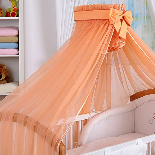 Ciel de lit bébé voile et son support flèche de...