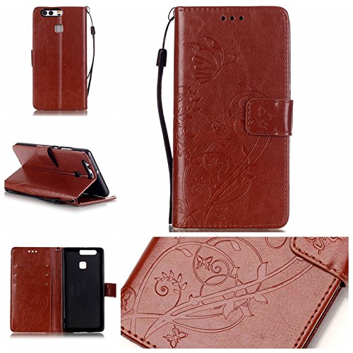 Coque Etui pour Huawei P9,Huawei P9 Lanyard Str...