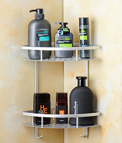 hensych® ventouse autocollant 2 étages Chrome m...