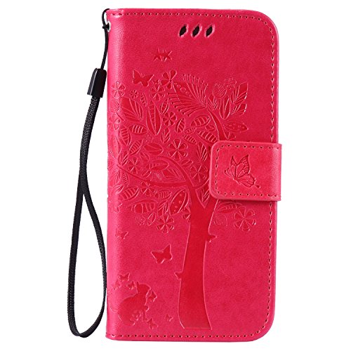 Coque pour iPhone 6 6S,Cozy Hut Coque PU Cuir S...