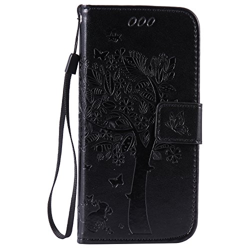 Coque pour iPhone 6 6S,Cozy Hut Coque PU Cuir S...