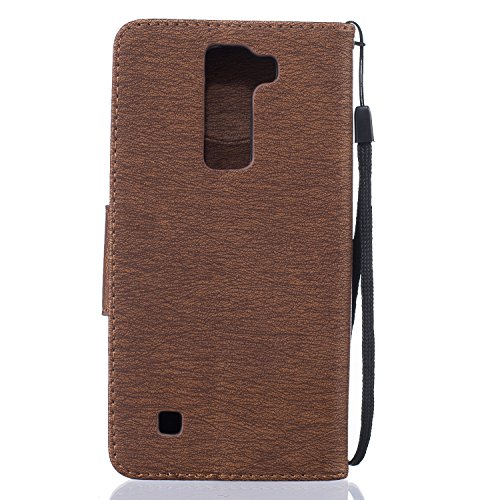 Coque pour LG K7/K8,Housse en cuir pour LG K7/K...