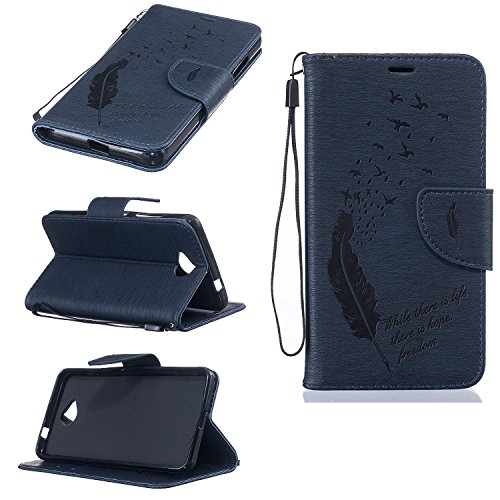 Coque pour Nokia Lumia 650 N650,Housse en cuir ...