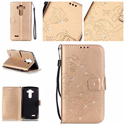 Coque Etui pour LG G4,LG G4 Lanyard Strap Coque...