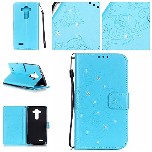 Coque Etui pour LG G4,LG G4 Lanyard Strap Coque...