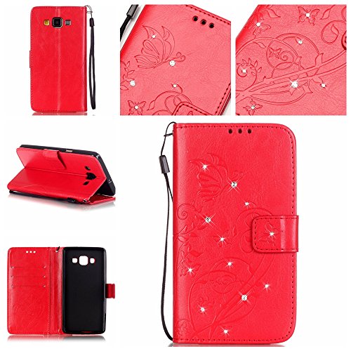 Coque Etui pour Samsung Galaxy A5 (2015),Galaxy A5 (2015) Coque Dragonne Portefeuille PU Cuir Etui,Galaxy A5 (2015) Neo Coque de Protection en Cuir Folio Housse,Galaxy A5 (2015) Leather Case Wallet Flip Protective Cover Protector,Cozy Hut Etui de Protection PU Cuir Portefeuille Relief papillon Coque Housse Swag Case Cover Coquille Couverture avec Fonction Stand et Fentes de Carte de Crédit pour Samsung Galaxy A5 (2015) - rouge B01IP279N0 Cozy Hut Coque Etui pour Samsung Galaxy A5 (2015),Galaxy A5 (2015) Coque Dragonne Portefeuille PU Cuir Etui,Galaxy A5 (2015) Neo Coque de Protection en Cuir Folio Housse,Galaxy A5 (2015) Leather Case Wallet Flip Protective Cover Protector,Cozy Hut Etui de Protection PU Cuir Portefeuille Relief papillon Coque Housse Swag Case Cover Coquille Couverture avec Fonction Stand et Fentes de Carte de Crédit pour Samsung Galaxy A5 (2015) - rouge B01IP279N0 Cozy Hut