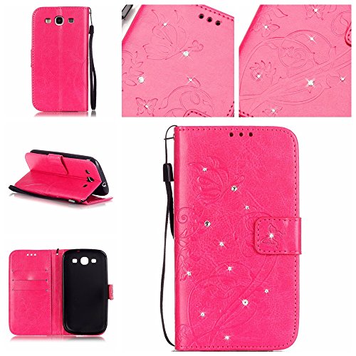 Coque Etui pour Galaxy S3,Galaxy S3 Cuir Portef...