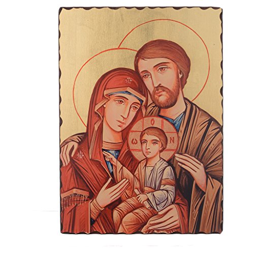 Icône sérigraphiée Sainte Famille 44x32 cm