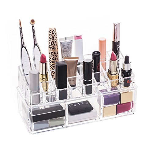 Acrylique organisateur de maquillage salle de b...