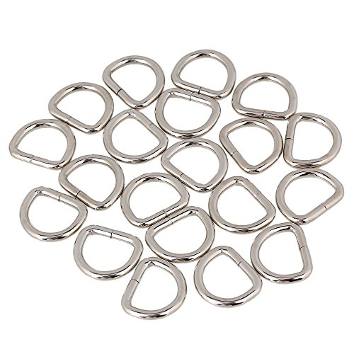 bqlzr 2 cm en métal argenté ultra résistant en ...