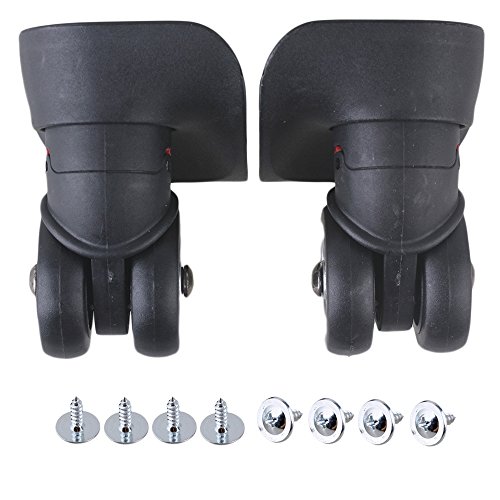 bqlzr 10 x 9,5 x 4,5 cm en plastique noir pivot...