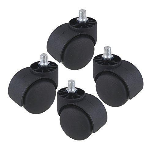 bqlzr Chaise de bureau pivotante à roulettes de...