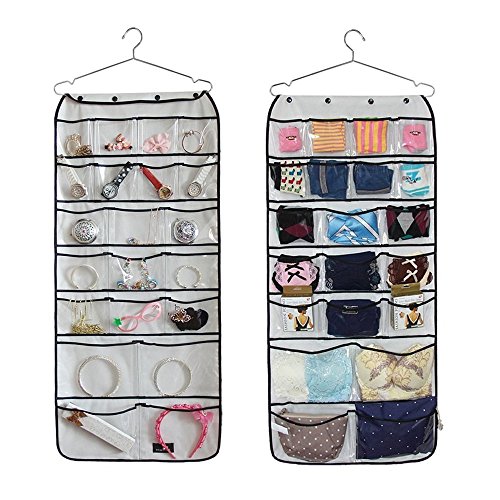 Transparentes superposées portes suspendues sac...