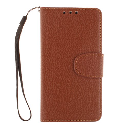 Samsung galaxy alpha g850f bookstyle étui marron housse en cuir case à rabat pour samsung galaxy alpha g850f coque de protection portefeuille tpu case - marron B01IVGTERO Cozy Hut