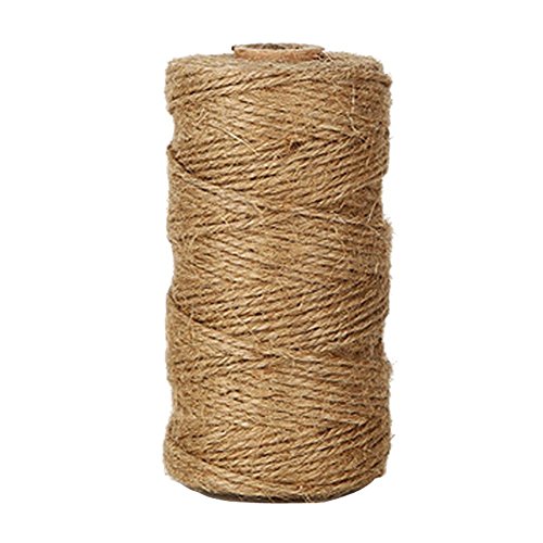 SUMERSHA 100m diy ficelle corde en jute artisanat floristique cadeaux arts et artisanat décoration jardinage et recyclage scrapbooking code EAN B01IX65T6C 