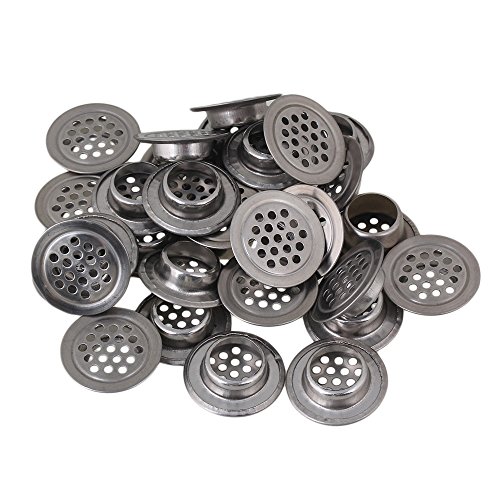 bqlzr 19 mm Panneau rond en acier inoxydable Ar...