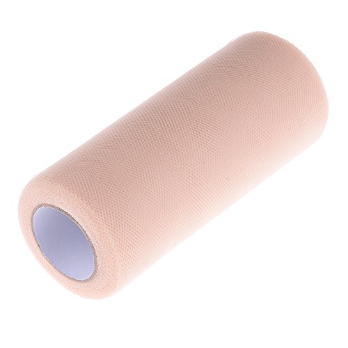 LianLe Rouleau tulle polyester décor mariage voiture baptême cortège partie 22.86m*15cm code EAN B01J3EVZXO 