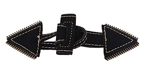 Triangle en forme de boutons à bascule en cuir ...