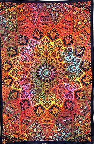 Coton indien Mandala hippie mur couvre-lit Deco...