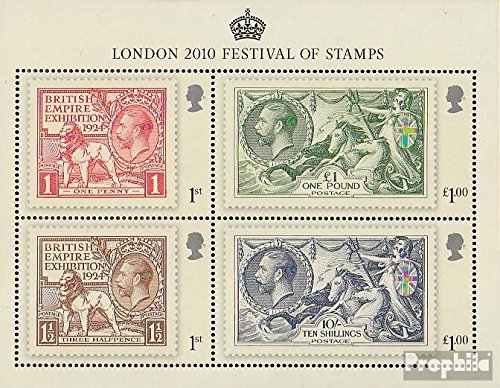 Royaume-Uni Bloc 57 (complète.Edition.) 2010 fe...
