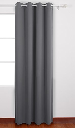 Rideau occultant de fenêtre à oeillets 135 x 24...