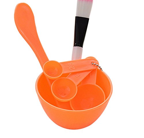 4pcs/lot outil de beauté masque facial bol+bros...