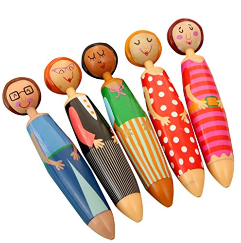 5 pcs Papeterie créative Stylo Bureau Rollerbal...