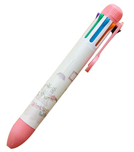 3 pcs Colorful 0.5mm Stylo à Bille Huit Couleur...