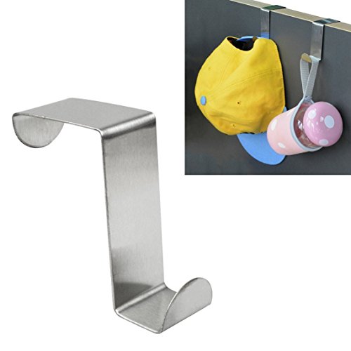 SUMERSHA Crochet de porte réversible patère en acier inoxydable 8pcs code EAN B01KX452UK 