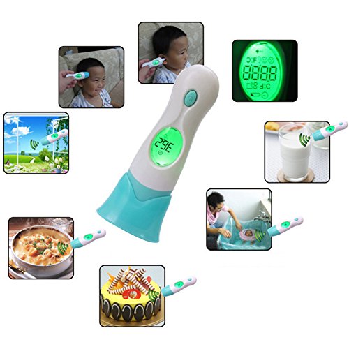 8 en 1 infrarouge oreille médical thermomètre b...