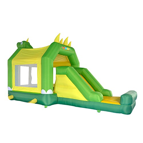 Dinosaur bounce house with cover for kids with ...