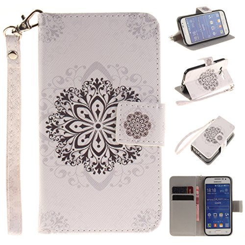 Portefeuille housse coque à rabat pour galaxy g...