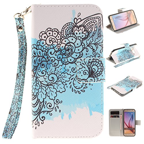 Portefeuille housse coque à rabat pour galaxy s...