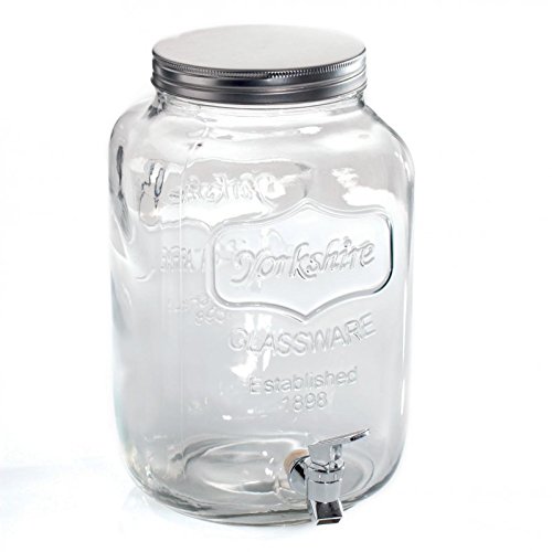 - distributeur de boisson en verre 4l transparent