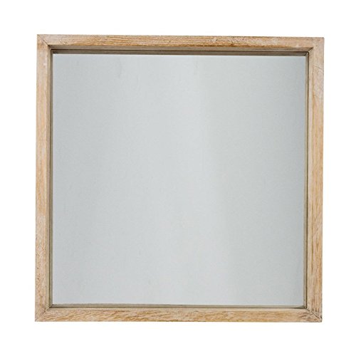 - miroir carré bois 