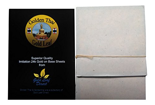 300 x Feuilles Or pour design & Art. Doré Thai ...