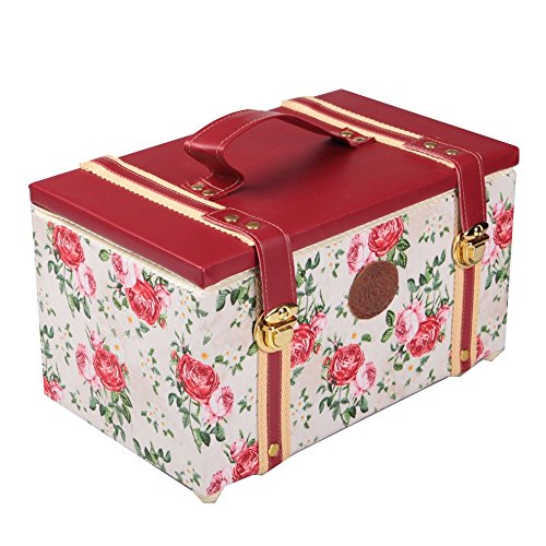 Coffret couture fantaisie fleurs roses - Taille M