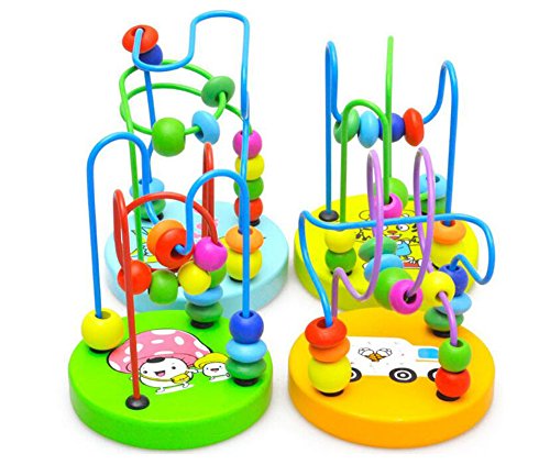 1x circuit de motricite en bois pour bébé petit...