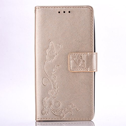 Galaxy S6 Edge Coque, Cozy Hut Fleur de papillo...