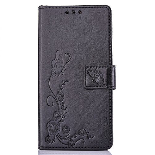 LG K8 Coque, Cozy Hut Fleur de papillon Motif H...