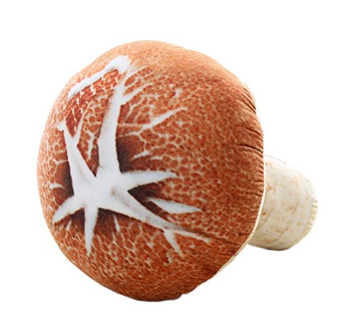 Champignon Oreiller Lifelike Shiitake Coussin 3...