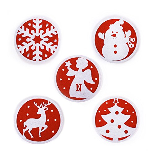 Coffret dessous de verre décoration de noël en ...