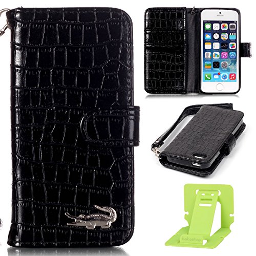 Couqe Etui pour iphone SE,iphone 5s Coque Rabat...