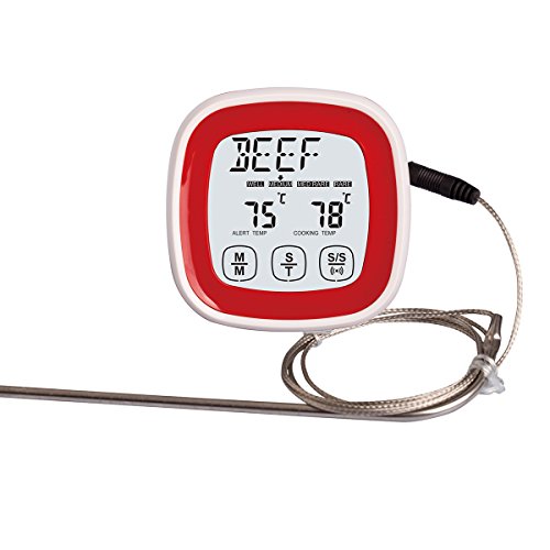 BBQ Grill Thermomètre, écran tactile iParaAiluR...